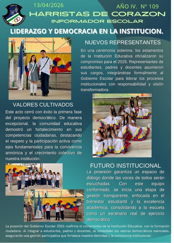 Acto de posesion del Gobierno escolar